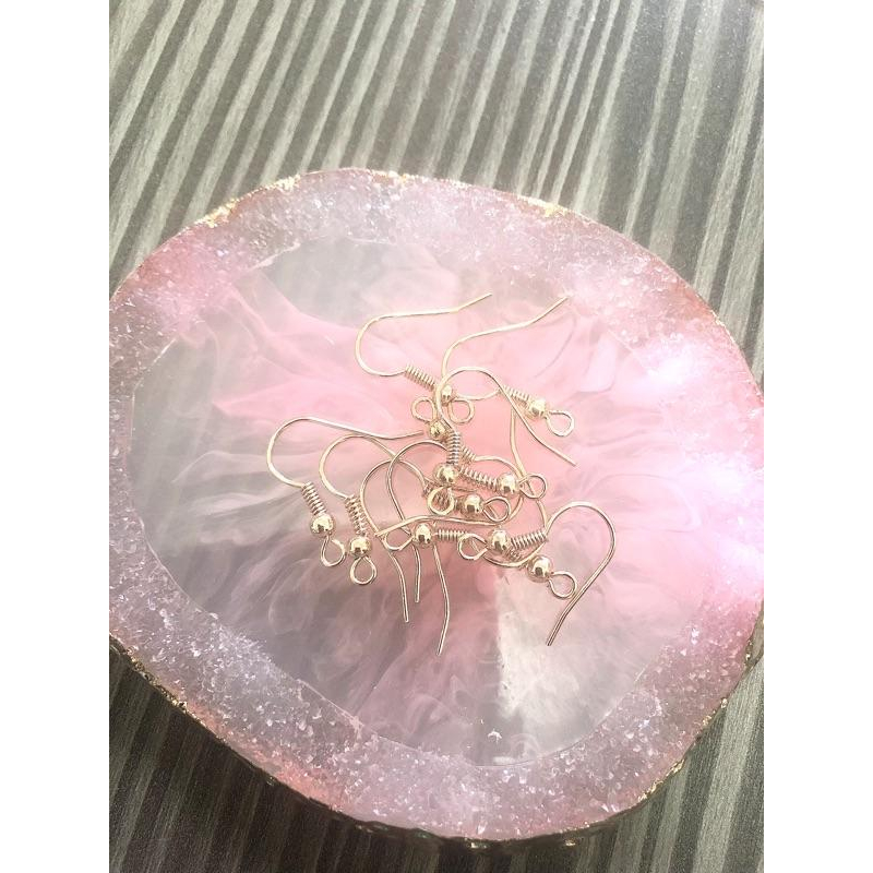 玫瑰金 耳勾 耳環配件 改款區 單支售-細節圖2