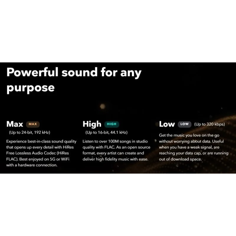 TIDAL MAX HiFi Plus 無損 無損音樂 獨立 音質 音樂 高音質 HIFI 耳機 音響 tidal-細節圖3