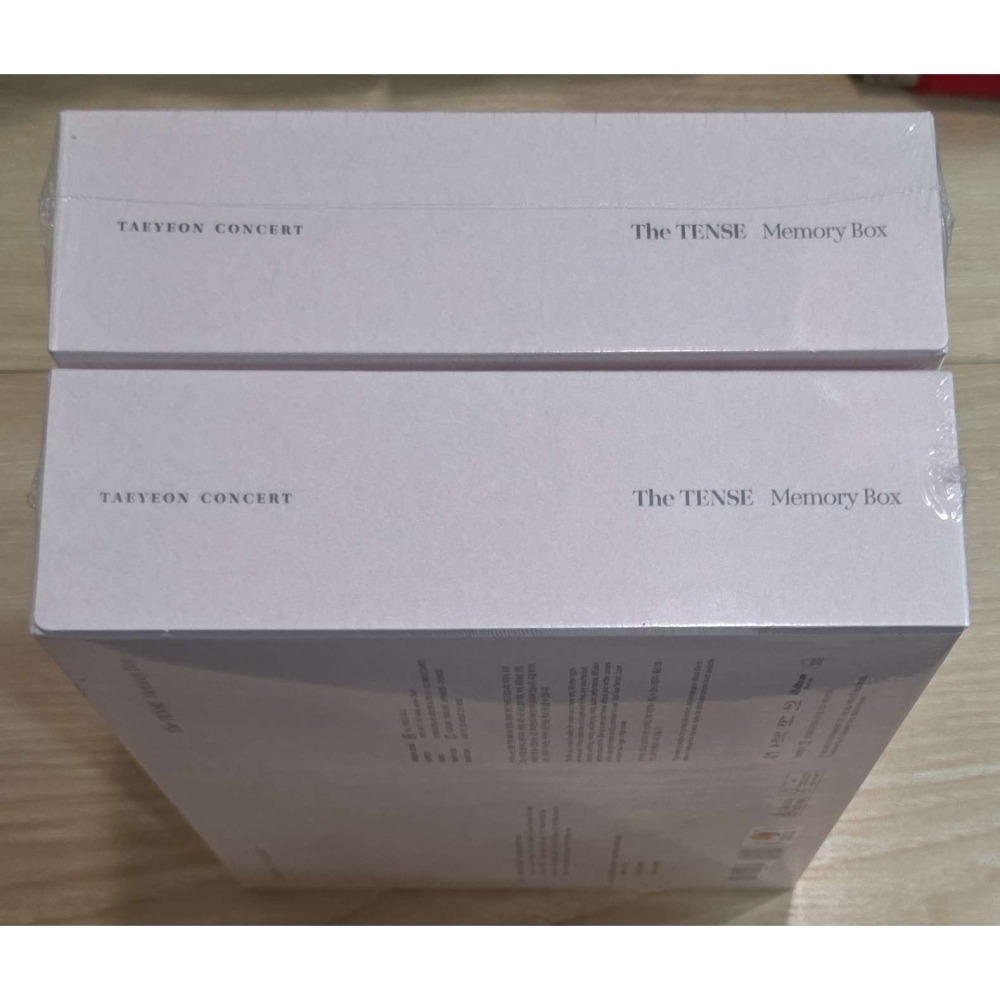 【全新未拆現貨】太妍 TAEYEON｜The TENSE Memory Box 演唱會｜藍光 數位版｜K4特典小卡 泰妍-細節圖3
