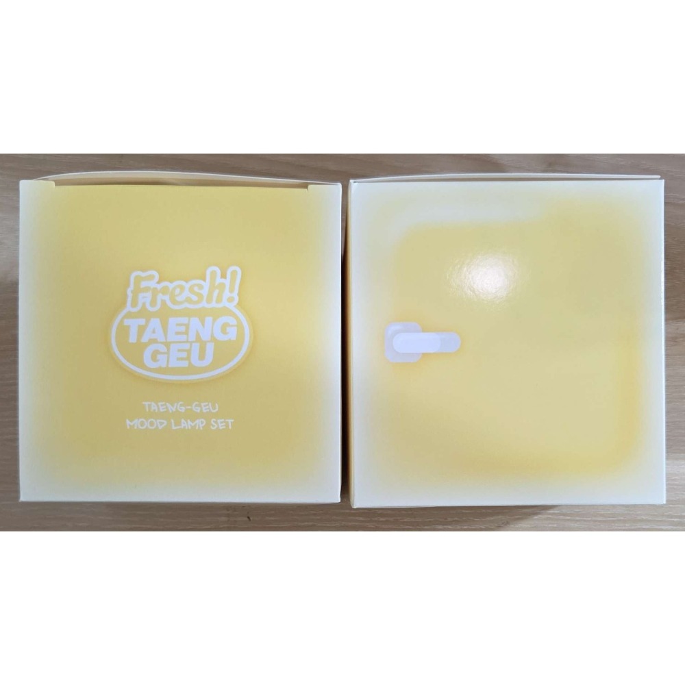 【全新未拆現貨】太妍 TAEYEON｜TAENG-GEU-RU-RU 夜燈小卡套組｜太蛋 泰蛋 泰妍 矽膠拍拍燈 氛圍燈-細節圖2