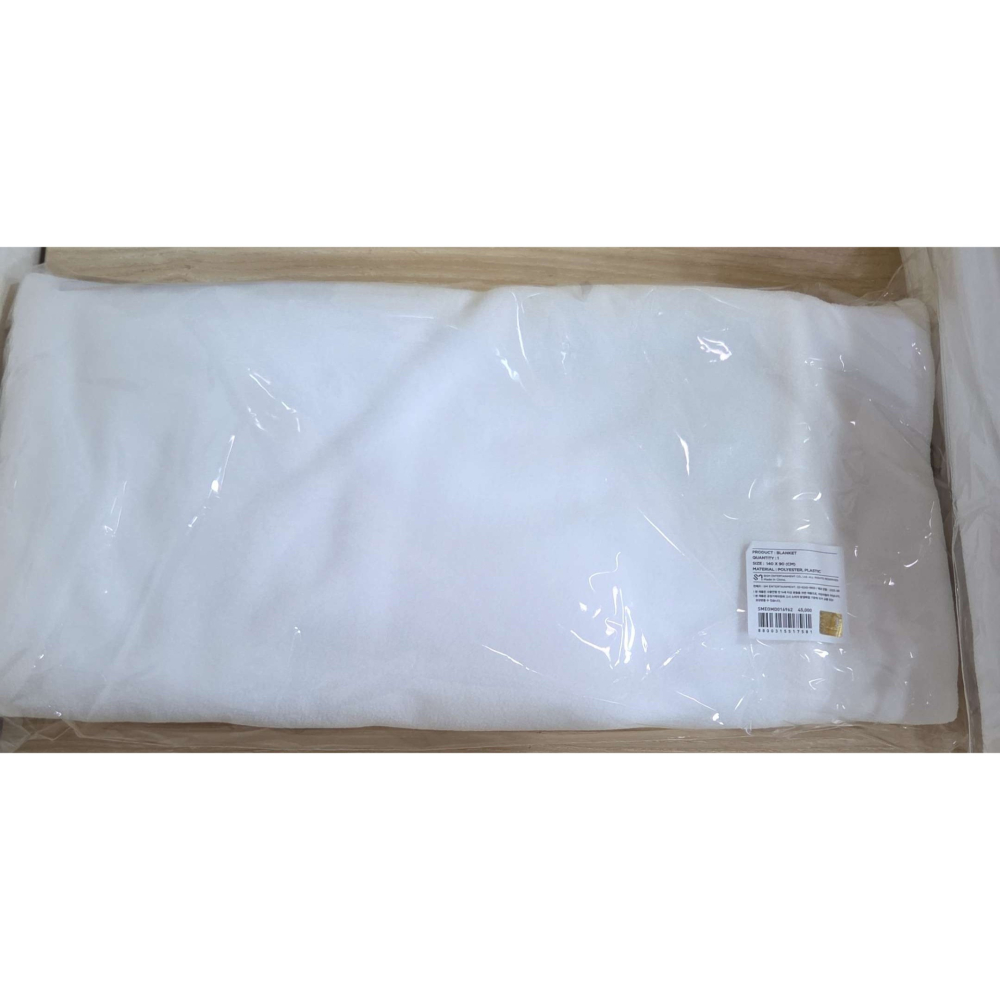 【全新未拆】太妍 TAEYEON｜TAENG-GEU-RU-RU 太蛋造型毛毯 140x90cm｜披肩毯 泰妍 泰蛋 毯-細節圖2