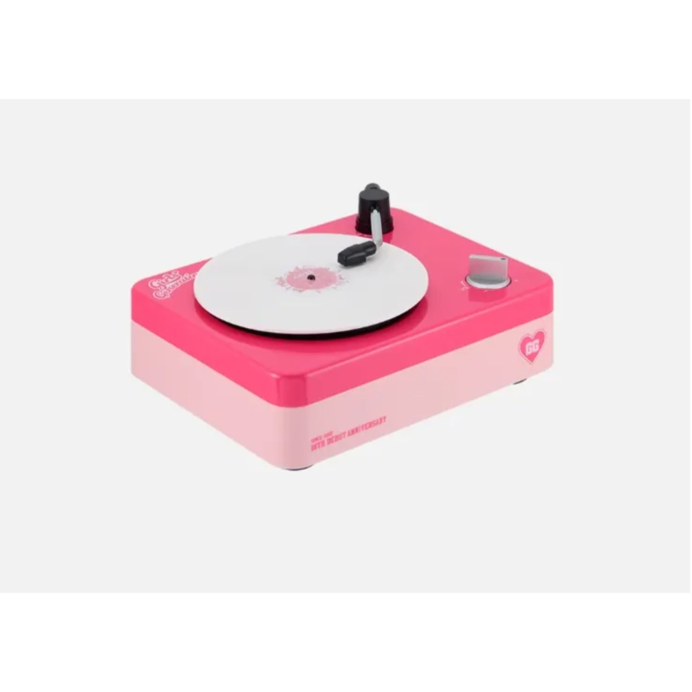 【全新未拆】少女時代 Girls＇ Generation｜18週年限定 復古黑膠唱片機藍牙音箱｜藍牙音響 音箱 太妍-細節圖7