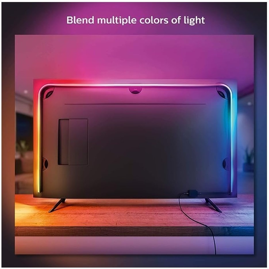 【全新未拆】Philips Hue Play 漸變全彩情境 電視燈條 75吋｜影音同步 智慧照明｜飛利浦 TV 燈帶 燈-細節圖4