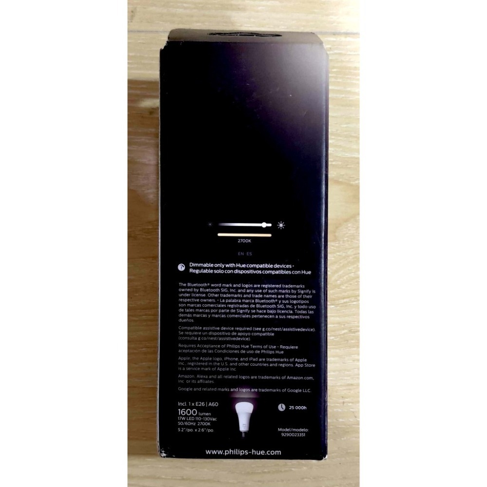 【全新現貨】Philips Hue 智慧燈泡 1600流明 高亮度 暖白光 藍牙版 燈泡 E26 燈泡 飛利浦 E27-細節圖2