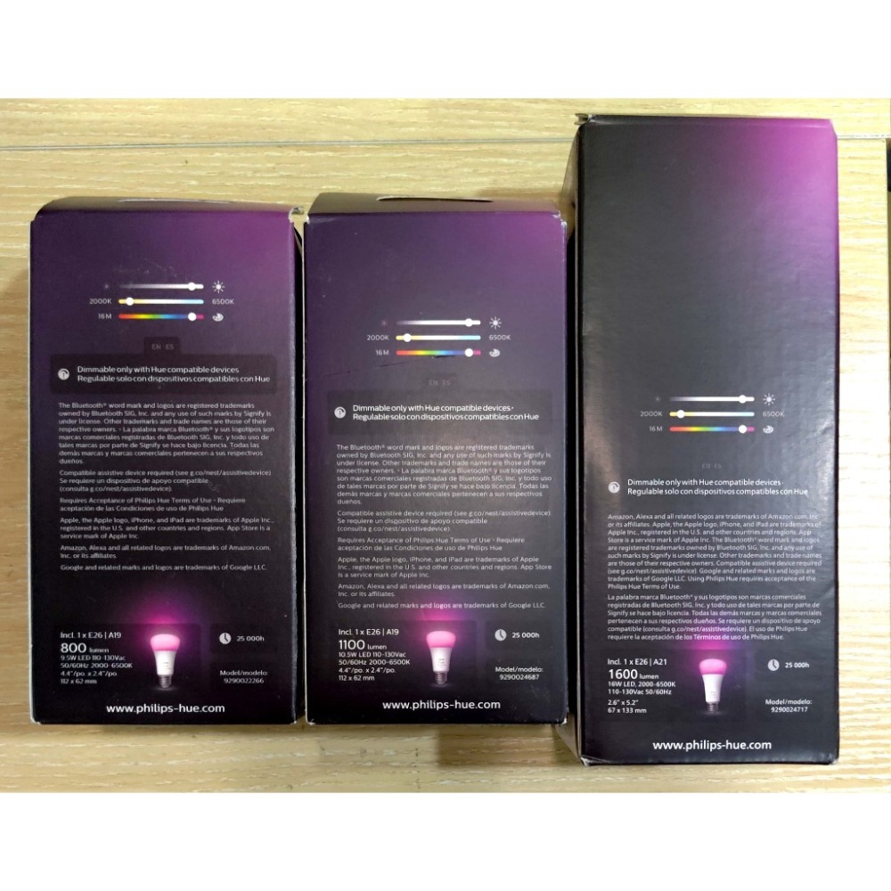【全新未拆現貨】Philips Hue｜智慧燈泡 藍牙版 彩光｜ 彩色 三代 智慧照明 燈 燈泡 飛利浦 E26 E27-細節圖2