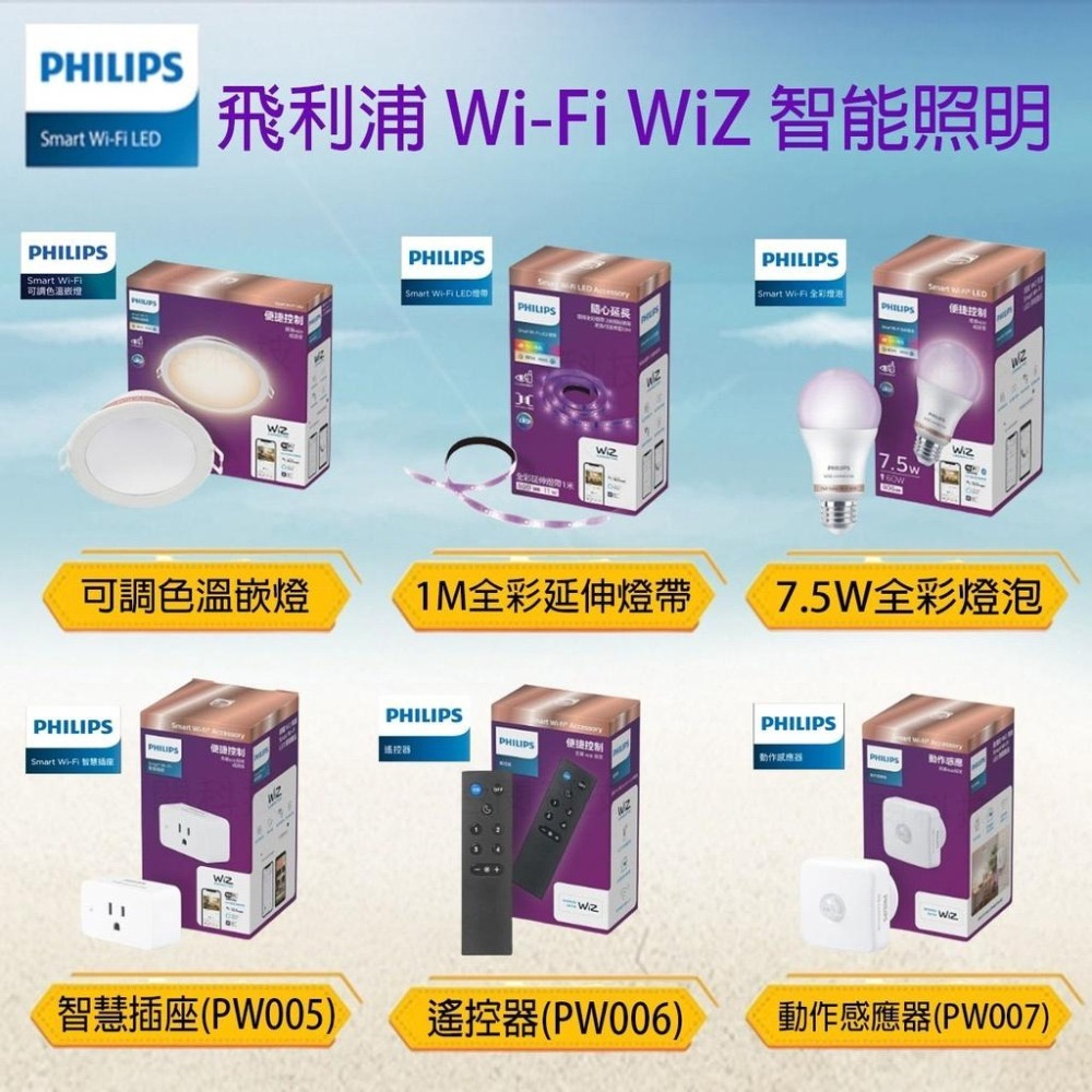 飛利浦 PHILIPS  PW006 Wi-Fi wiz 智慧照明 遙控器-細節圖3