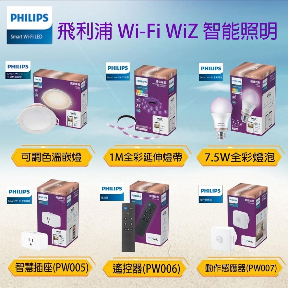 飛利浦 智慧居家 WiFi wiz 智慧照明 動作感應器 感應器 感應開關 led 燈具 玄關 走道 車庫-細節圖3