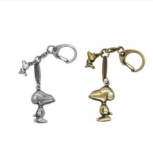 【安喬】日本製 正品 Snoopy 史努比 太空人 金屬𫓂匙圈 復古造型鑰匙圈 立體吊飾 𫓂匙圈-細節圖6
