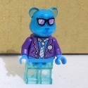 藍色透明熊