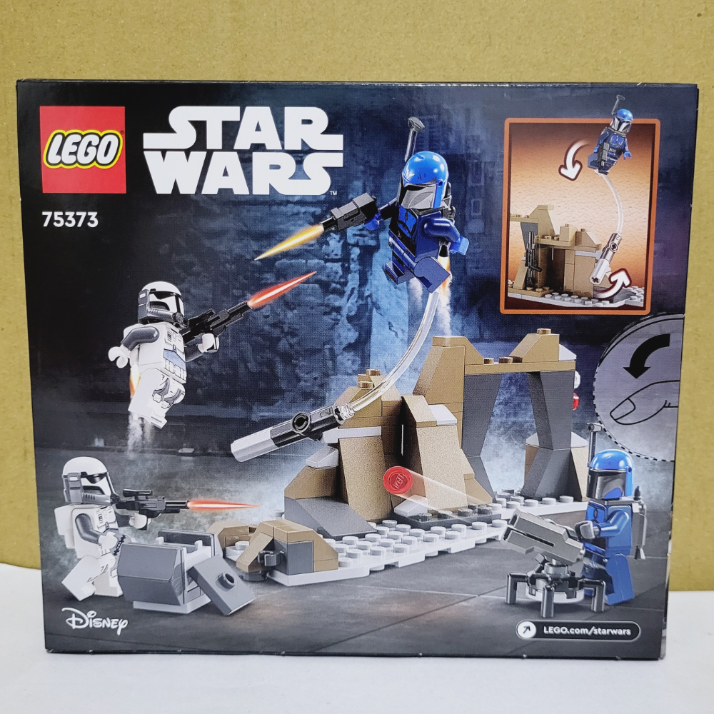 樂高 75373 星際大戰系列 曼達洛人伏擊戰鬥組-細節圖2