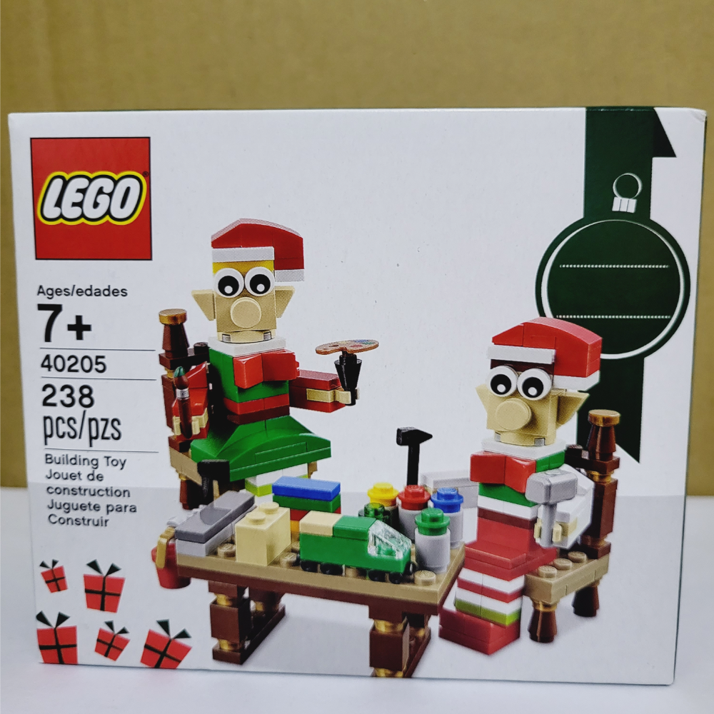 樂高 40206 聖誕老公公，樂高 40205 聖誕精靈工作室-細節圖2