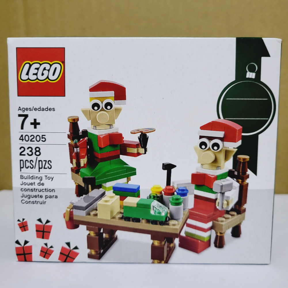樂高 40206 聖誕老公公，樂高 40205 聖誕精靈工作室-規格圖3