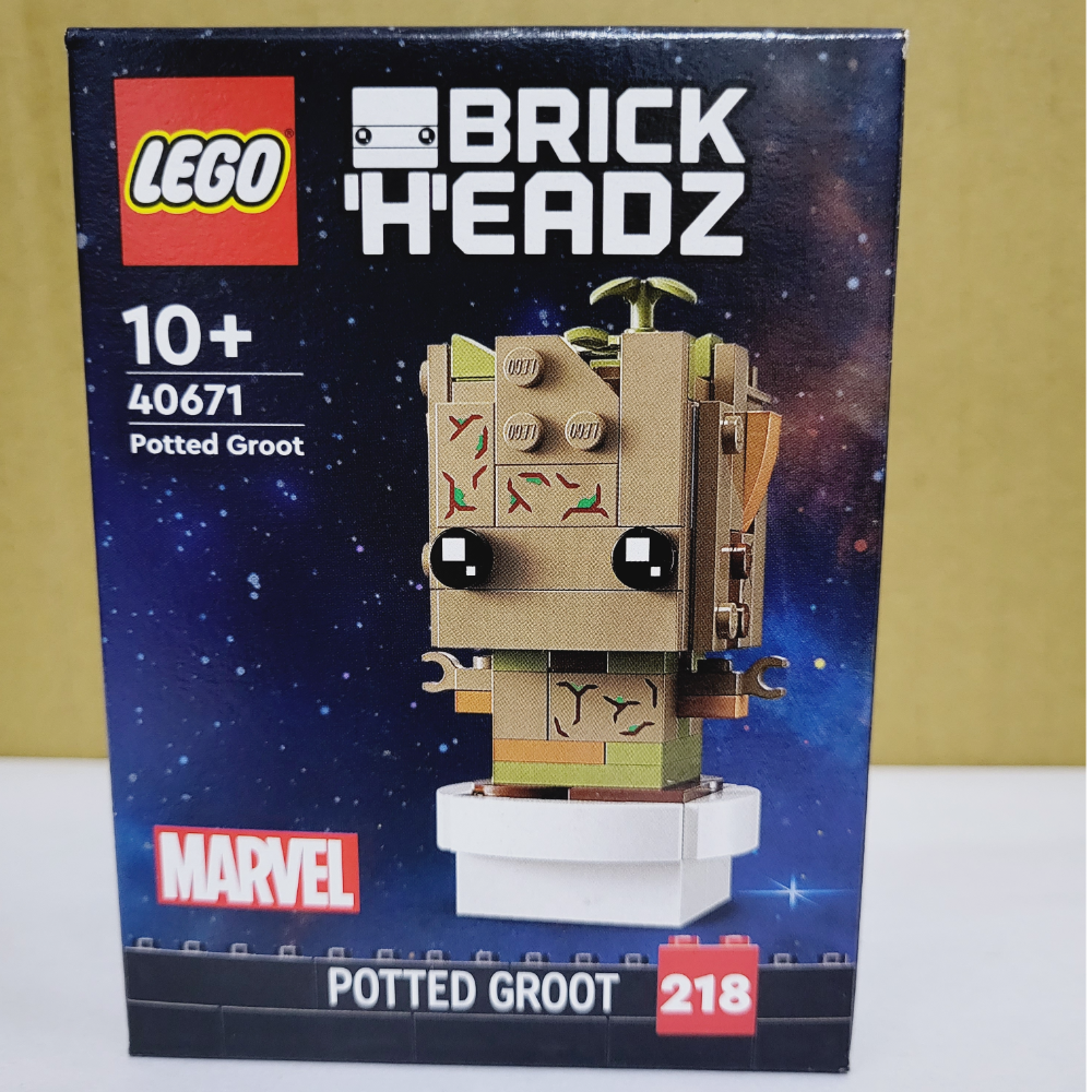 樂高大頭系列：40671盆栽格魯特，40670 鋼鐵蜘蛛人，40673 新春米奇，40619 伊芙與瓦力-細節圖2
