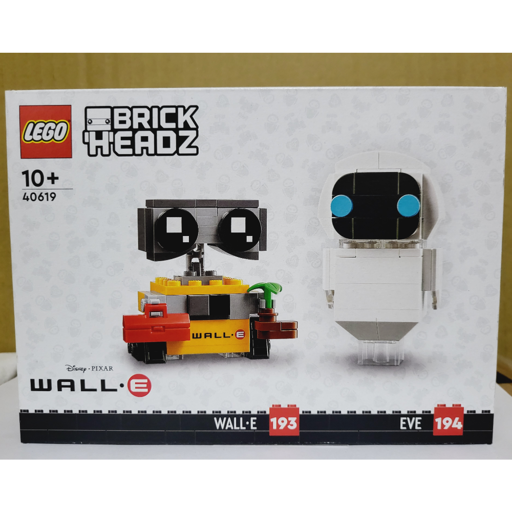 樂高大頭系列：40671盆栽格魯特，40670 鋼鐵蜘蛛人，40673 新春米奇，40619 伊芙與瓦力-細節圖5
