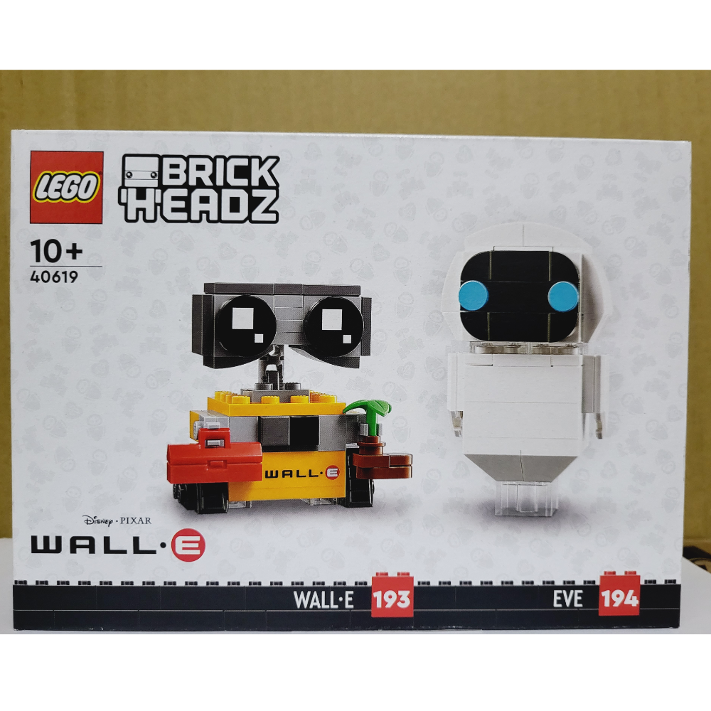 樂高大頭系列：40671盆栽格魯特，40670 鋼鐵蜘蛛人，40673 新春米奇，40619 伊芙與瓦力-規格圖5