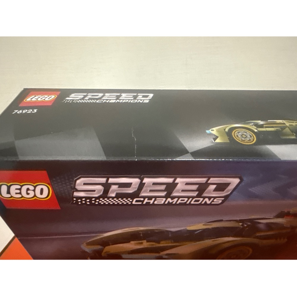 樂高 76923  藍寶堅尼Lambo V12 Vision GT Speed系列（小壓痕）-細節圖3
