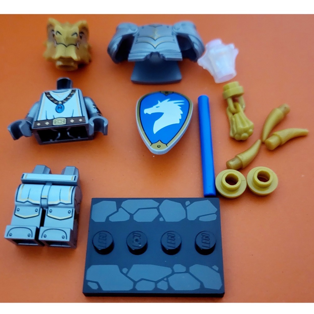 樂高 71047 4號 龍裔龍騎士 龍與地下城 人偶包-細節圖2