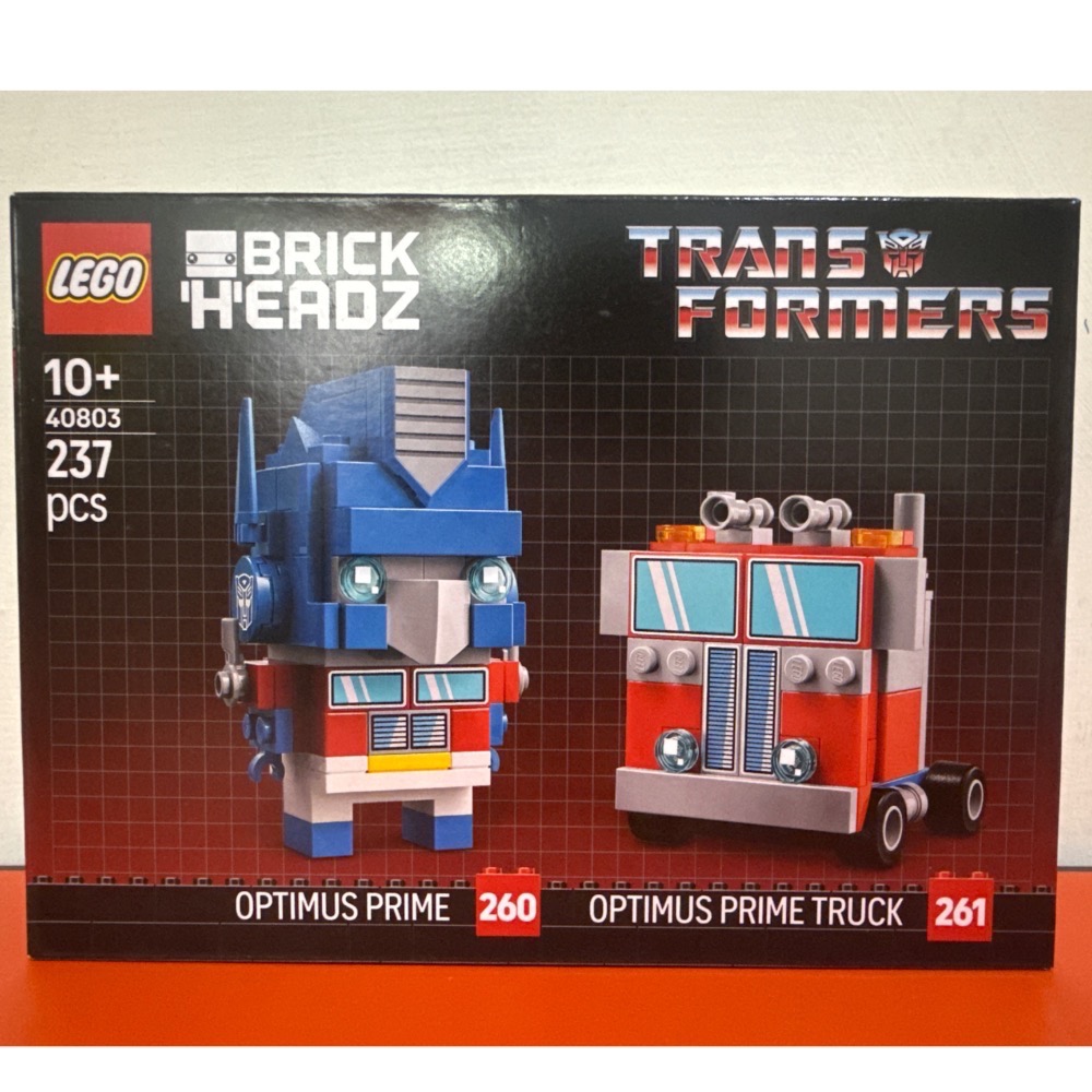 樂高 40803 柯博文機器人和車輛