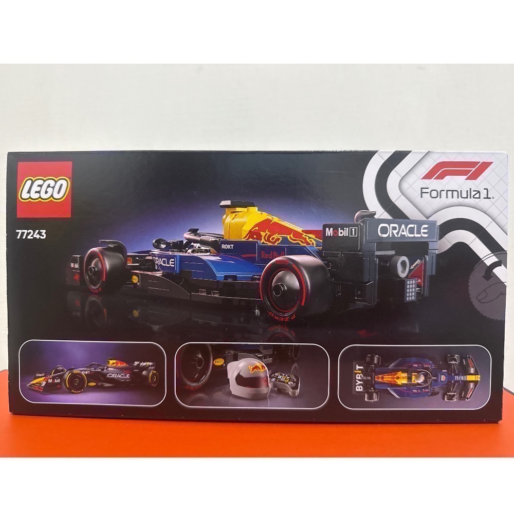 樂高 77243 Speed 甲骨文紅牛車隊 RB20 F1-細節圖2