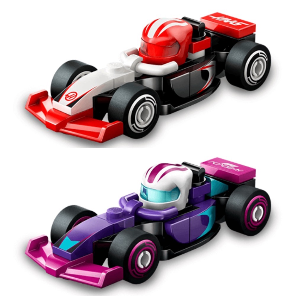樂高 71049-2 賓士 F1 ；樂高 71049-10 哈斯 F1；71049-11 Academy F1-細節圖2