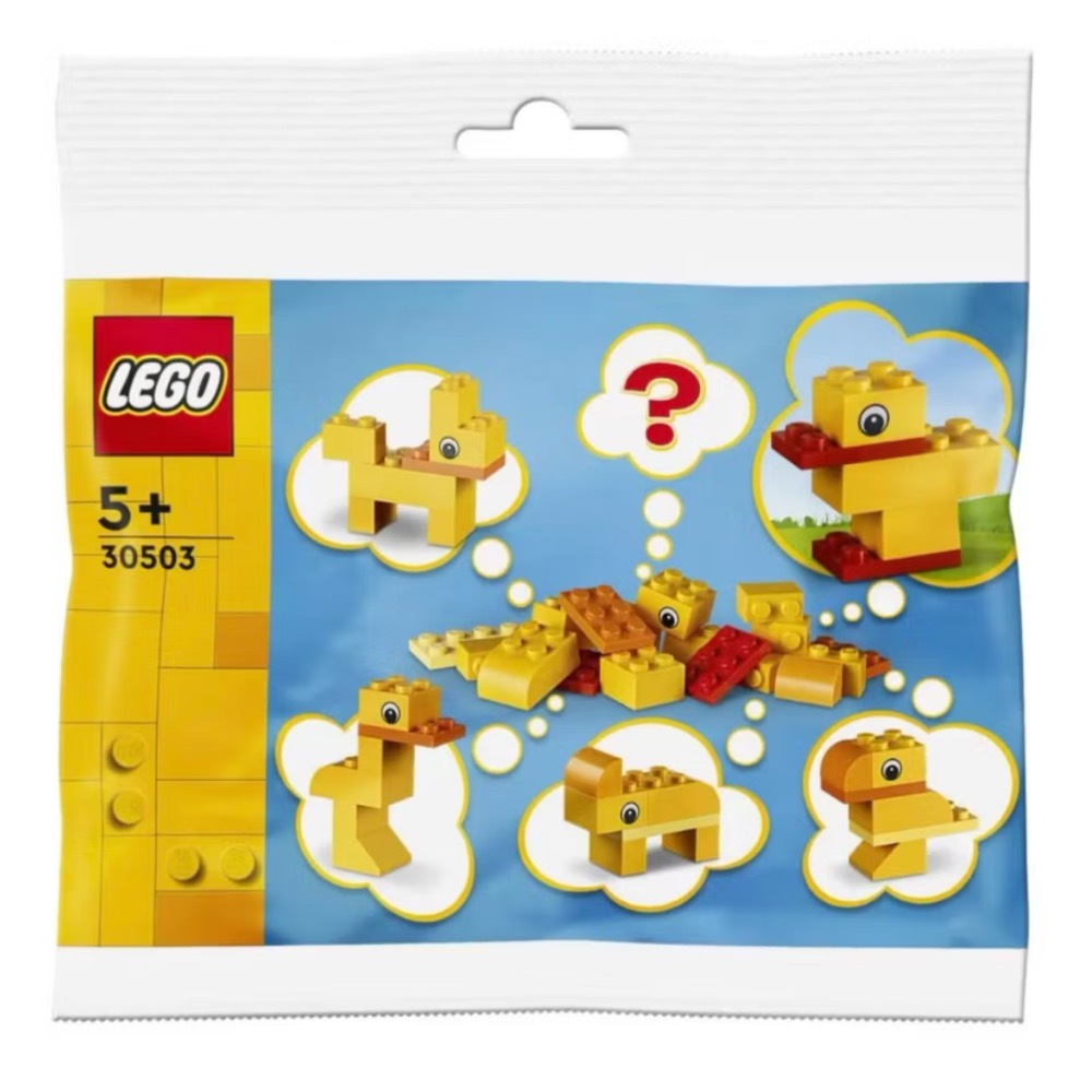 樂高豆豆旅行裝 ：樂高收納鐵盒+ 41955 DOTS + 30503 動物創意拼砌-細節圖3