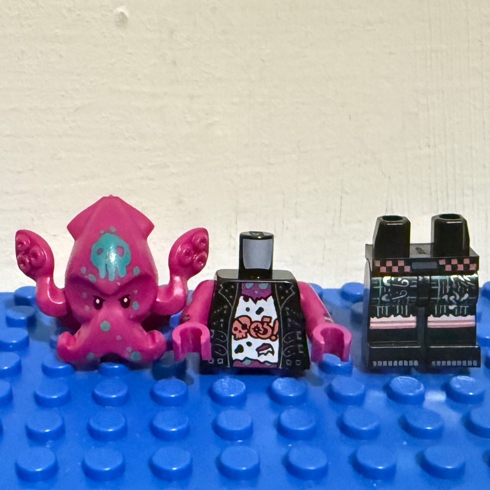 樂高 43114 烏賊鼓手  Squid Drummer VID028-細節圖2