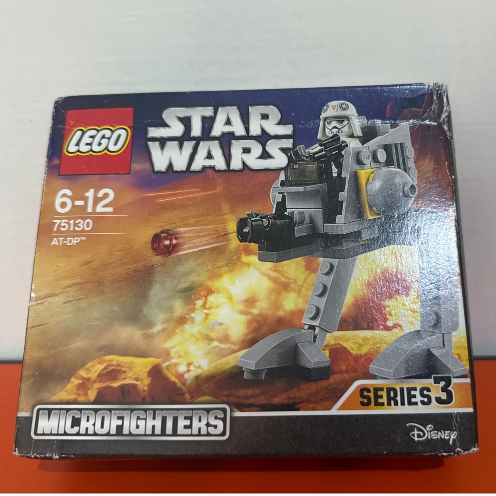 （絕版盒損）樂高 75130  星際大戰系列AT-DP-細節圖3