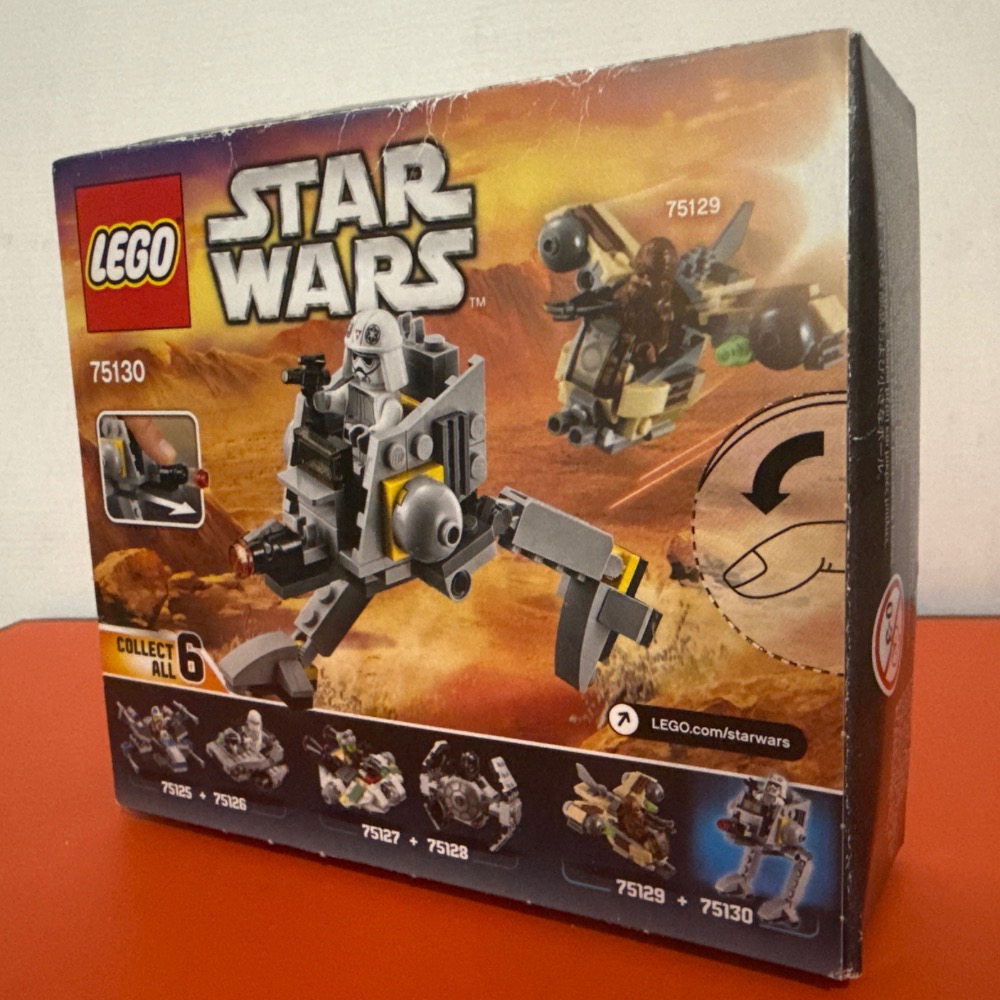 （絕版盒損）樂高 75130  星際大戰系列AT-DP-細節圖5