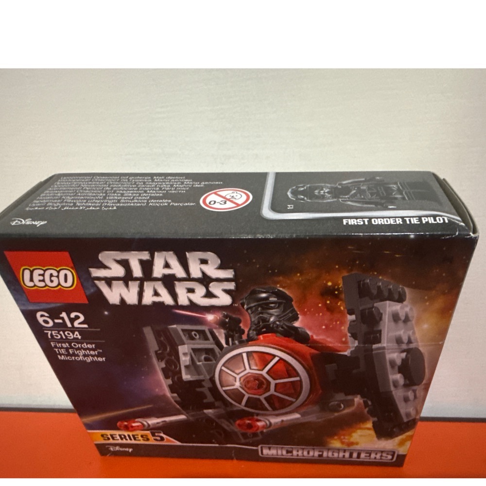 （絕版盒損）樂高 75194 星際大戰 鈦戰機飛行員 第一軍團-細節圖4