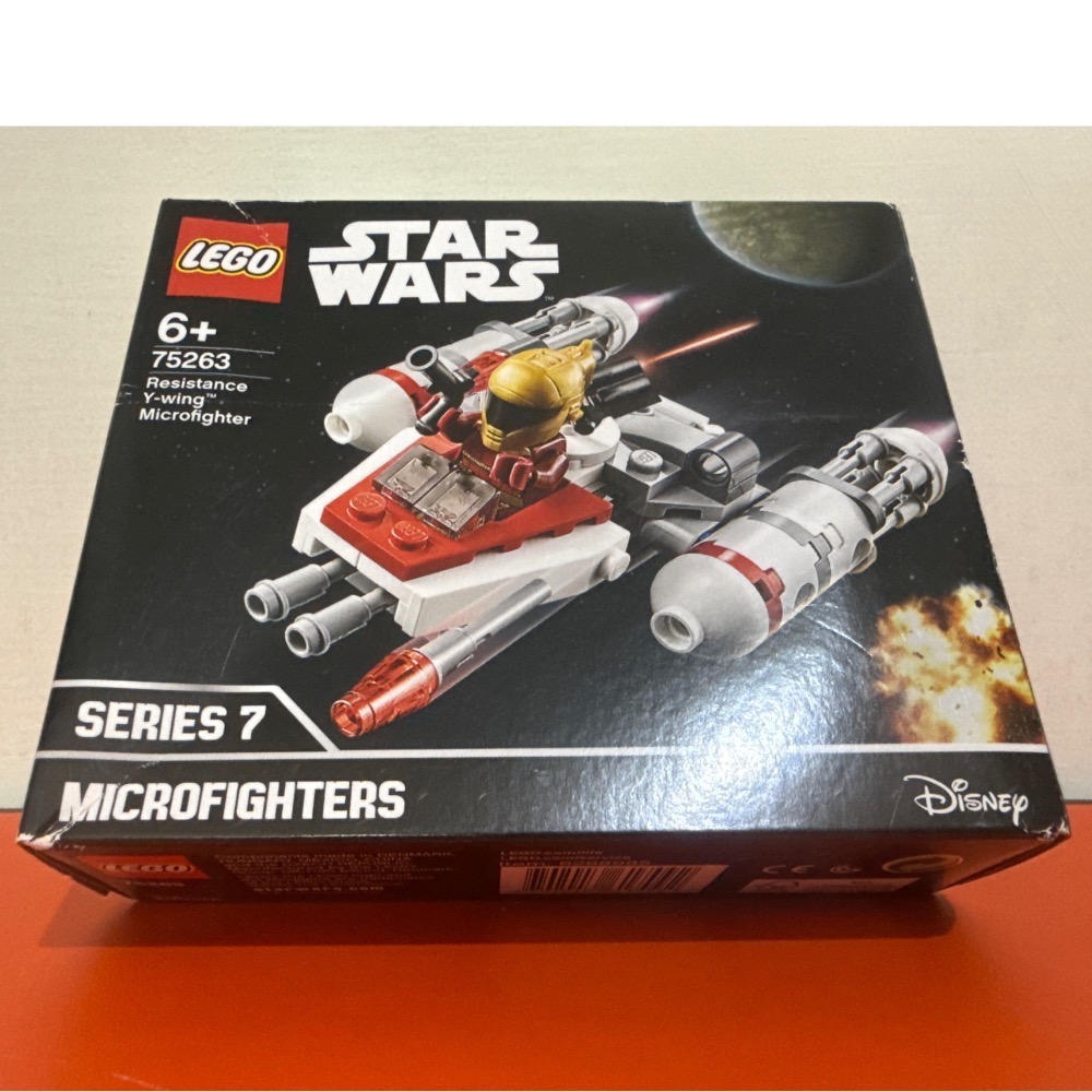 （絕版盒損）樂高 75263 星際大戰系列 抵抗勢力Y翼戰機-細節圖4