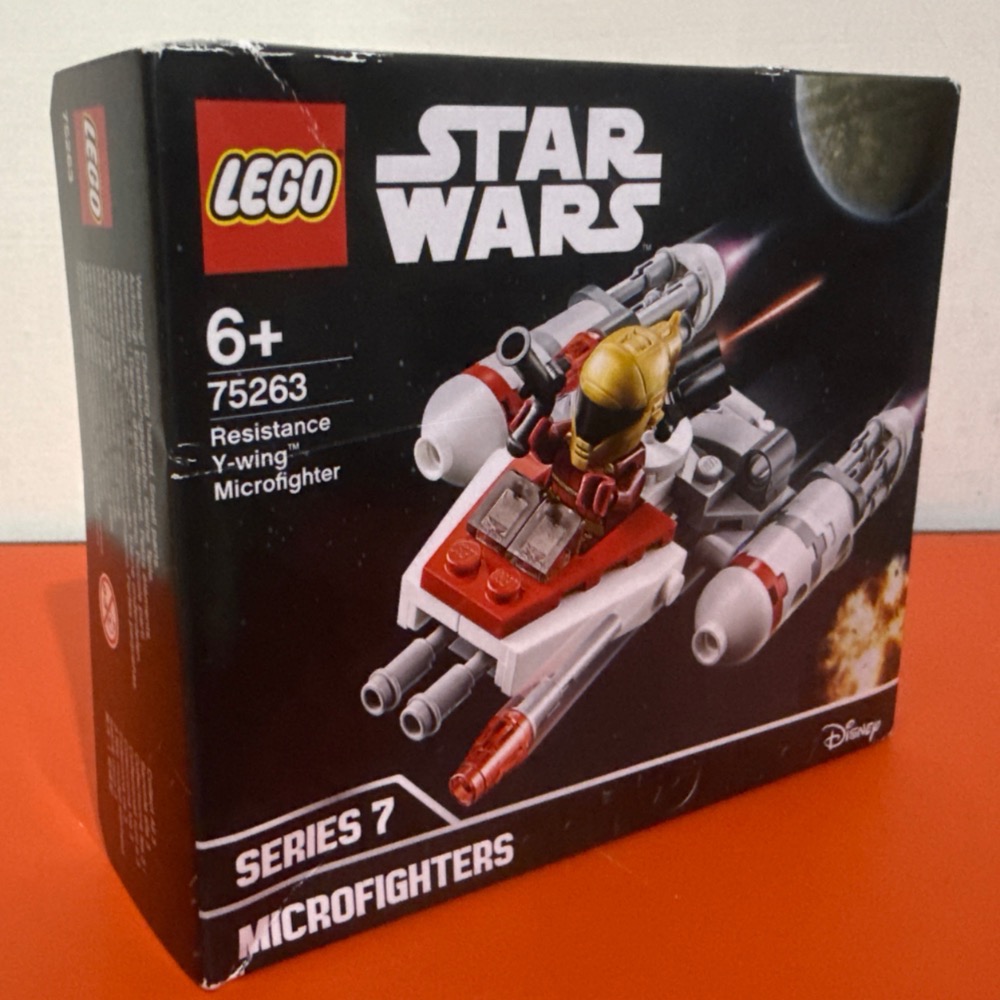 （絕版盒損）樂高 75263 星際大戰系列 抵抗勢力Y翼戰機-細節圖5