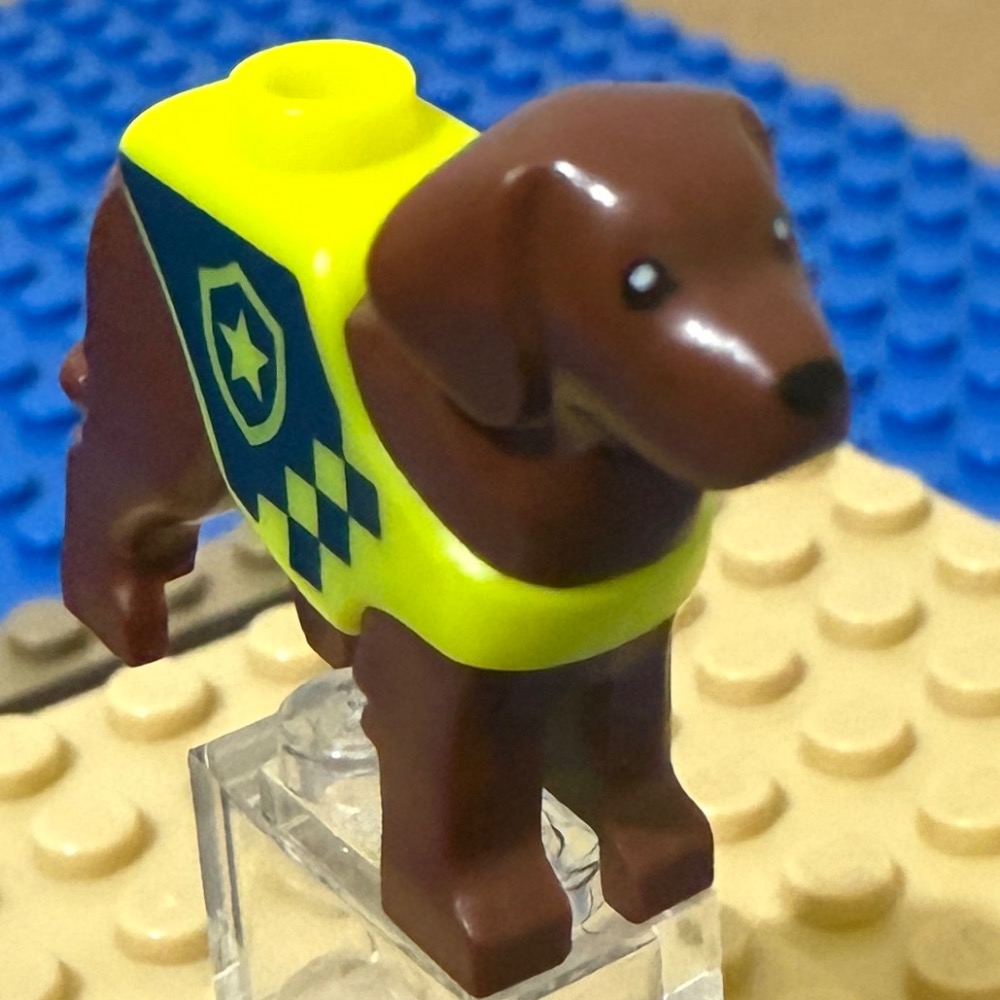 樂高動物狗和犬：聖誕拉布拉多；警犬；消防犬；救援犬；輪椅狗；小德國牧羊犬-細節圖2