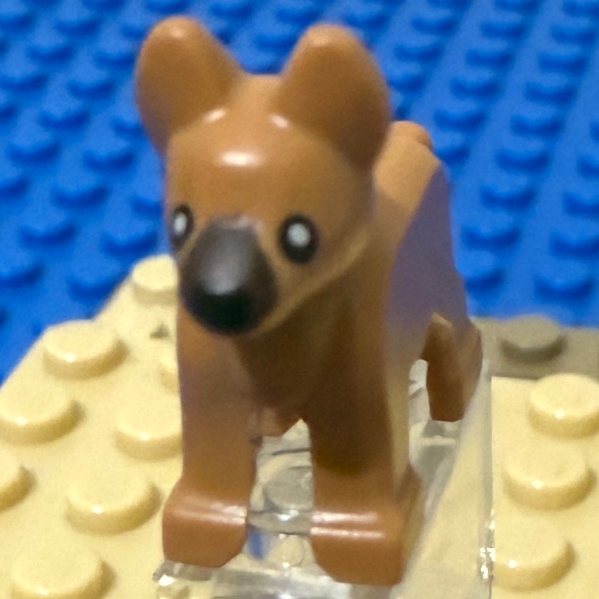 樂高動物狗和犬：聖誕拉布拉多；警犬；消防犬；救援犬；輪椅狗；小德國牧羊犬-細節圖6