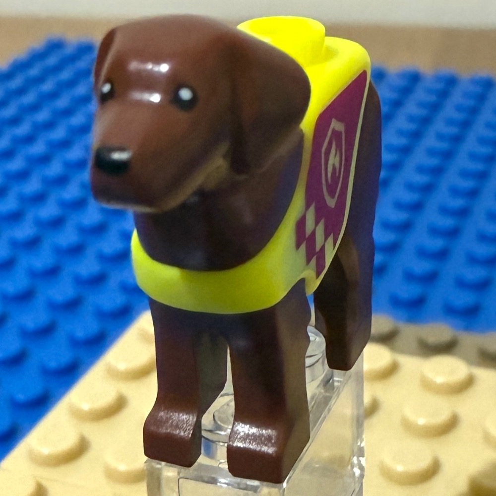 樂高動物狗和犬：聖誕拉布拉多；警犬；消防犬；救援犬；輪椅狗；小德國牧羊犬-規格圖6