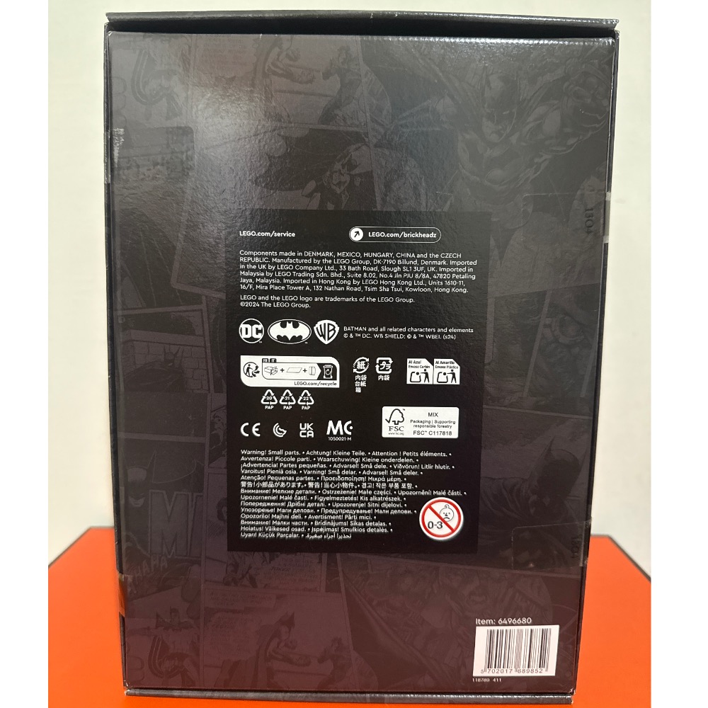 樂高 40726 蝙蝠俠 大頭8合1 85週年限定版-細節圖2