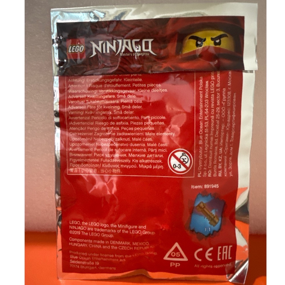 樂高 891945 忍者 年輕吳大師 70654-細節圖3