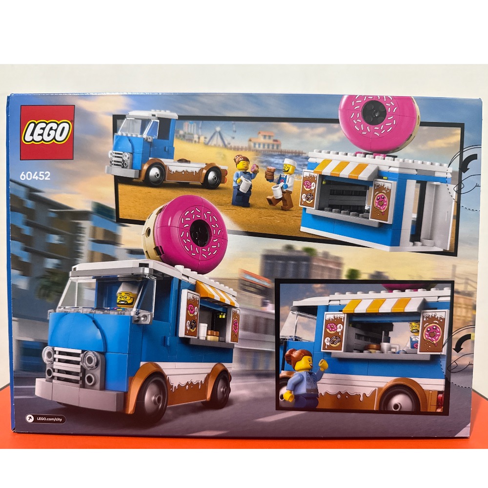 樂高 60452 CITY系列 甜甜圈車 Doughnut Truck-細節圖2