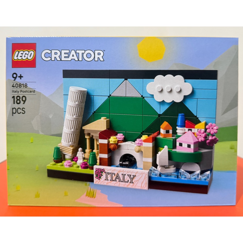 樂高40568 巴黎；40569 倫敦；40651 澳洲；40654 北京；40818 義大利 明信片-規格圖2