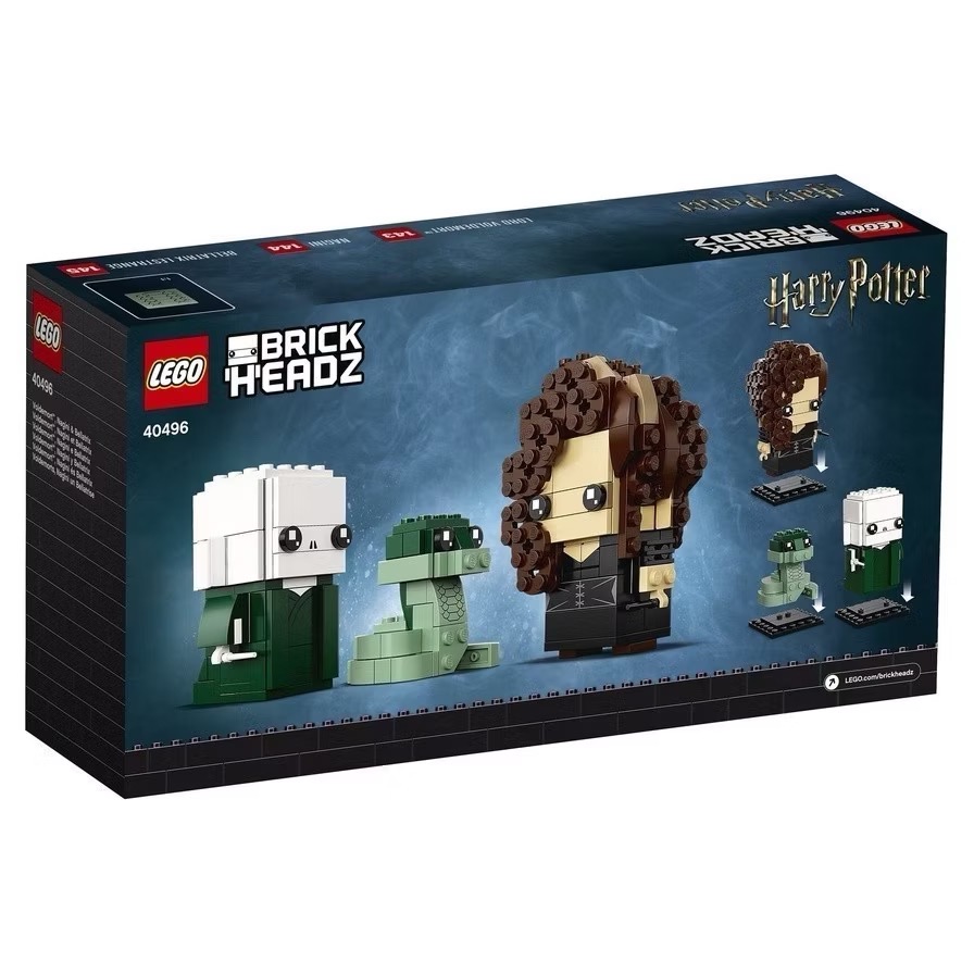 樂高 40496 BrickHeadz™大頭娃娃 系列 - 佛地魔,巨蛇,貝拉-細節圖2