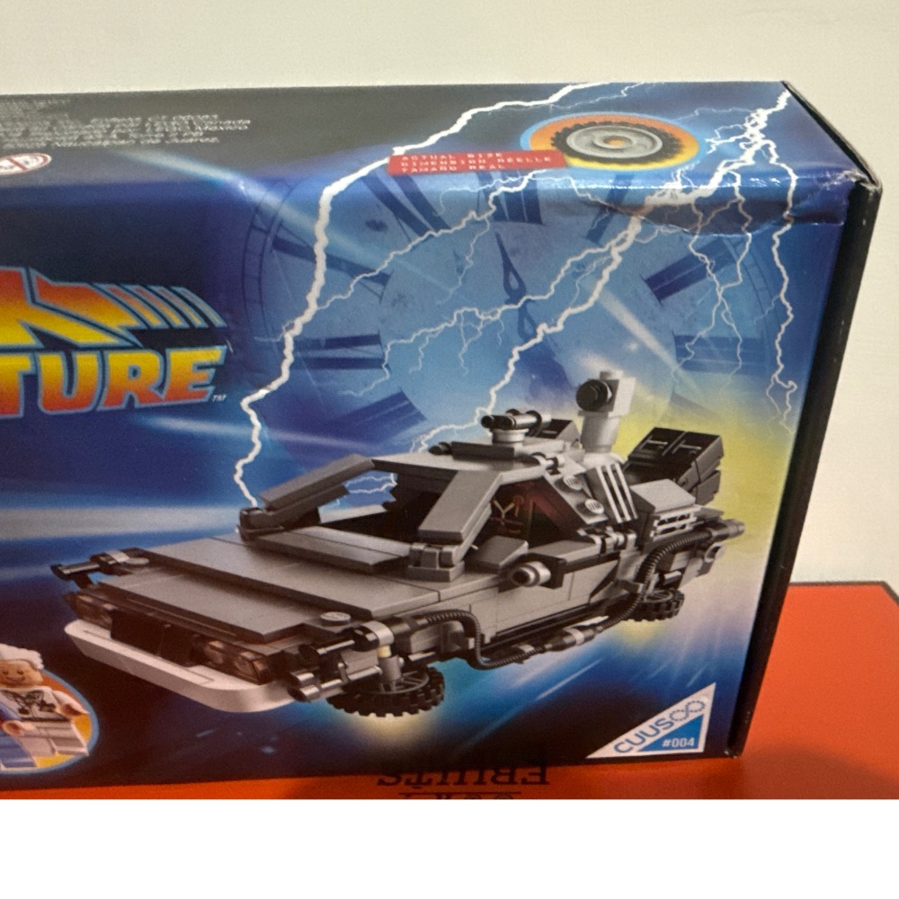 樂高 21103 The DeLorean Time Machine 回到未來（有壓痕）-細節圖4