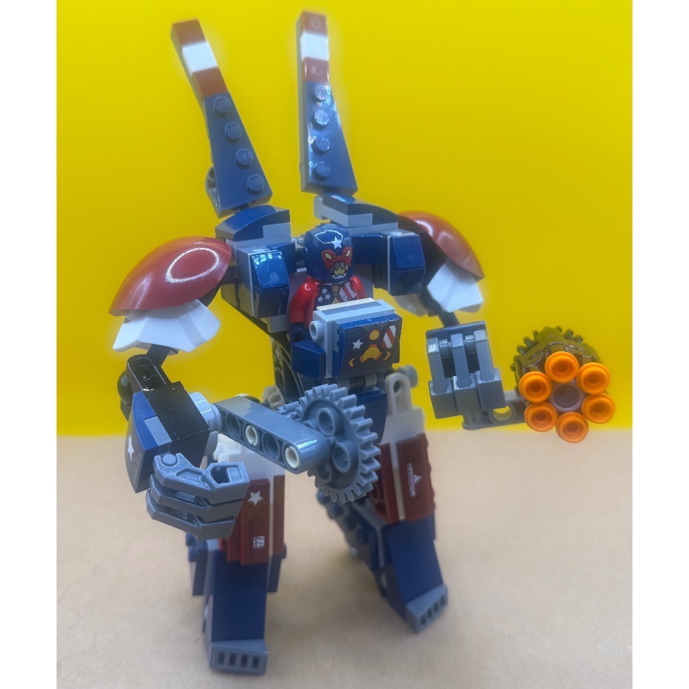 拆賣已組樂高76077 底特律鋼鐵攻擊：機甲 和 賈斯汀 漢默 sh0367鋼鐵人-細節圖3