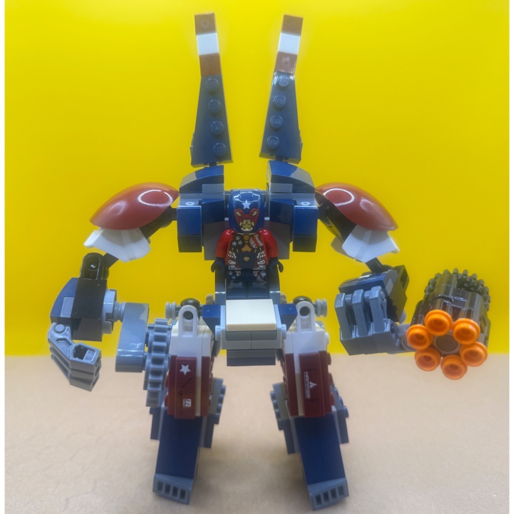 拆賣已組樂高76077 底特律鋼鐵攻擊：機甲 和 賈斯汀 漢默 sh0367鋼鐵人-細節圖7