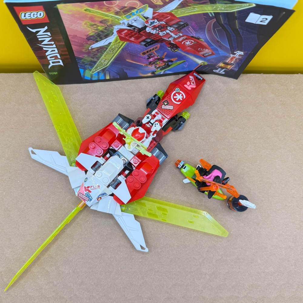 已組樂高 71707 赤地的機甲 和 噴射機-細節圖11