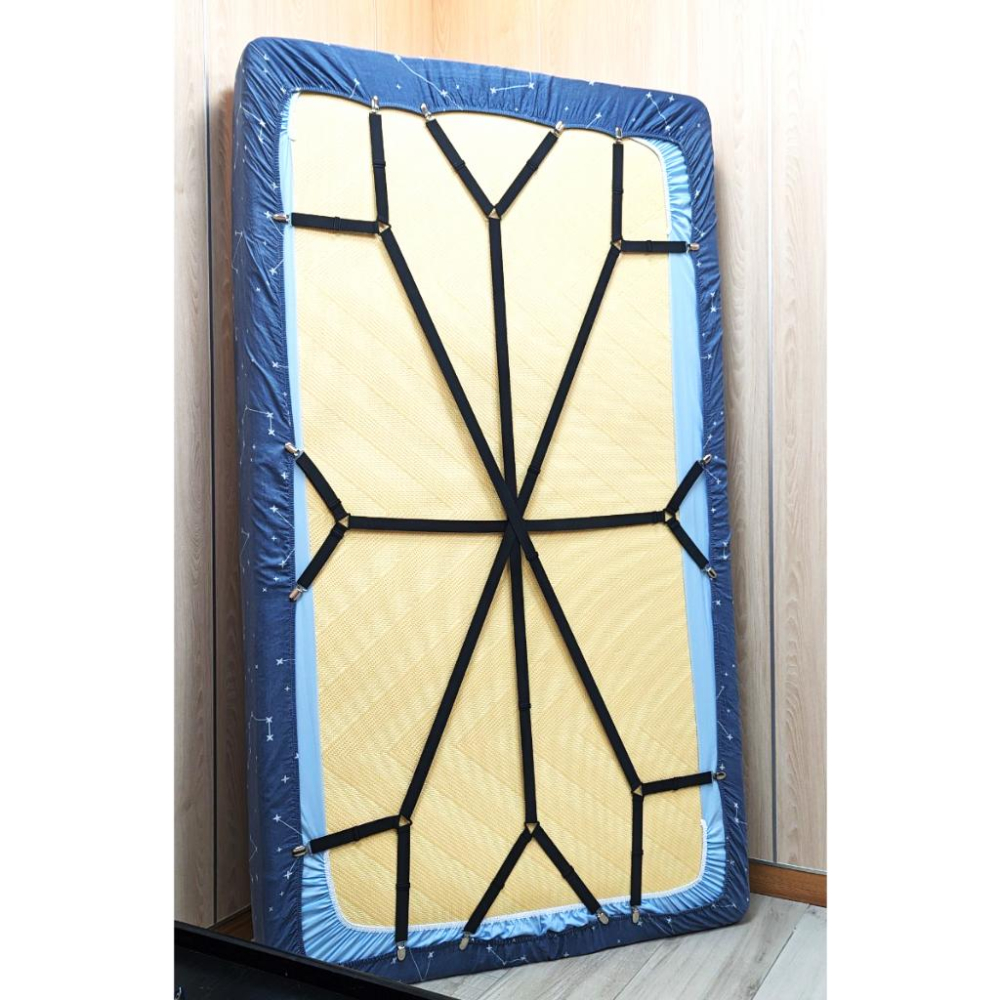 床單固定器【雙Y型】【台灣製造】床單夾 寢具 床包夾 床單扣 床罩夾 單人床 雙人床 加大雙人床-細節圖2