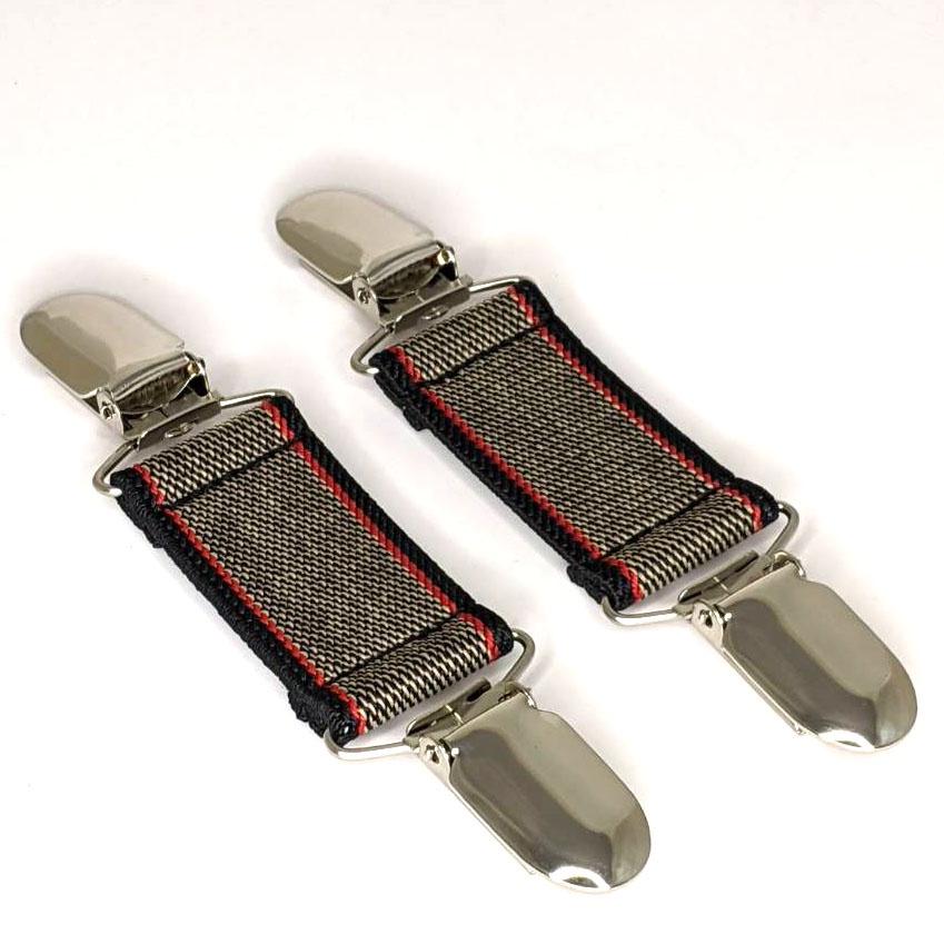 手帕夾 袖夾【夾子有塑膠墊】25mm雙頭夾 腰身夾 洋裝夾 腰夾 衣服夾-細節圖2