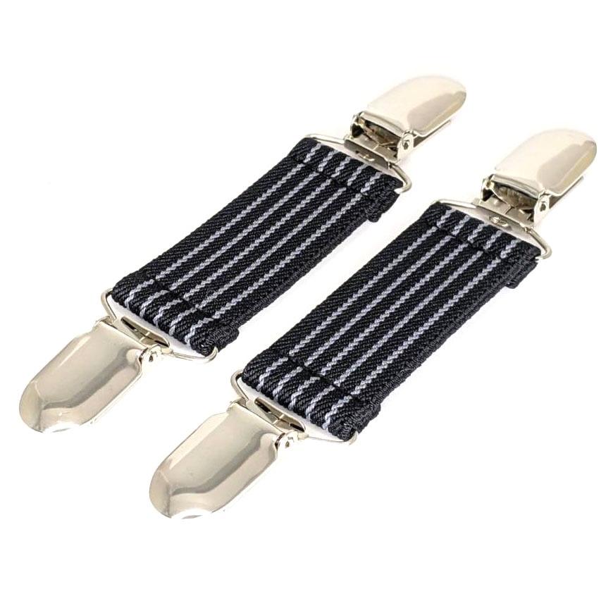 手帕夾 袖夾【夾子有塑膠墊】25mm雙頭夾 腰身夾 洋裝夾 腰夾 衣服夾-細節圖4