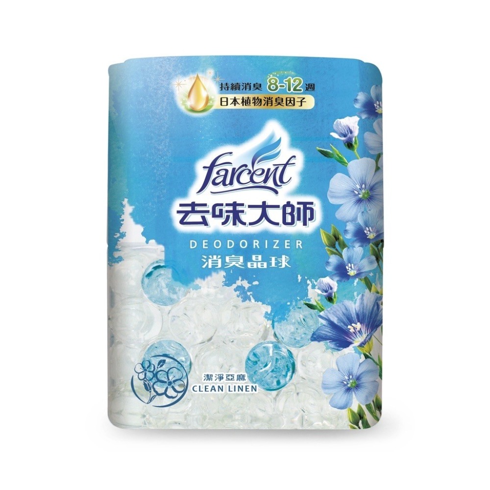 花仙子 去味大師晶球消臭劑 盒裝350ml 潔淨 / 薰衣 / 櫻花 晶球消臭 消臭晶球 (超商取貨限12個 )-細節圖3