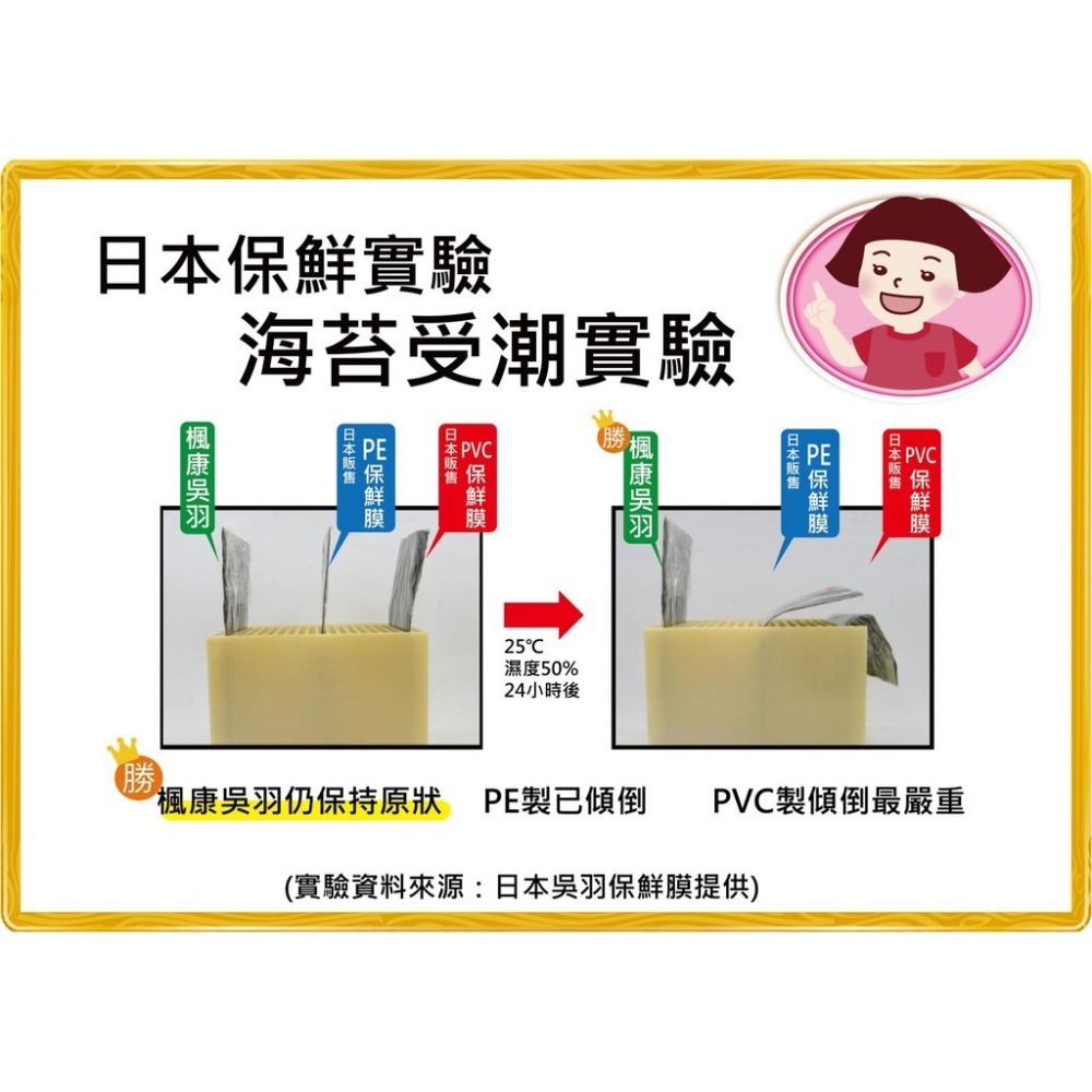 楓康 吳羽 保鮮膜 20M 30M 60M 吳羽保鮮膜-細節圖6