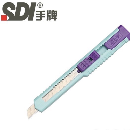 SDI 手牌 精美 輕便型 美工刀 (不挑色出貨)-細節圖4