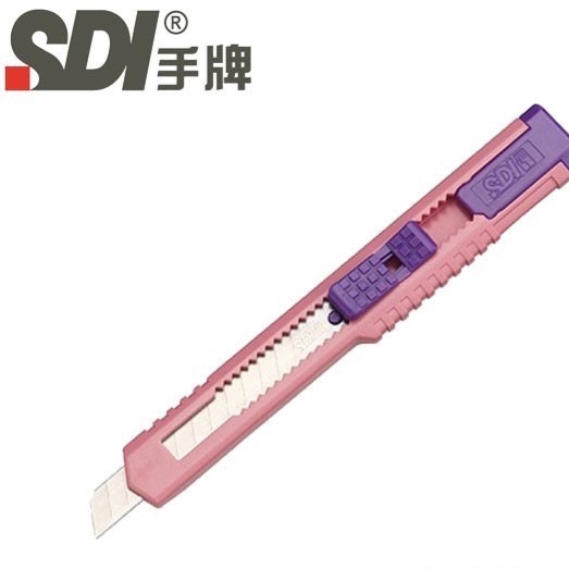 SDI 手牌 精美 輕便型 美工刀 (不挑色出貨)-細節圖6